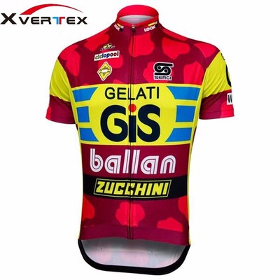 Cycling Molteni Retro Bike Jersey Racing Riding Tri MTB Vintage Team Pro Jersey