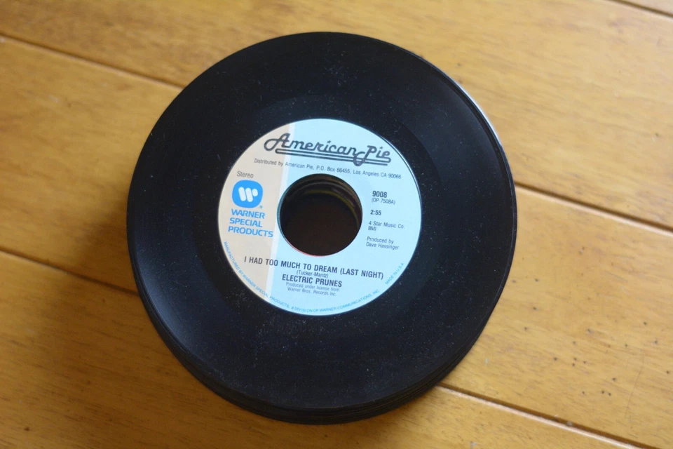 ELECTRIC PRUNES "I HAD TOO MUCH TO DREAM" 45 RPM 7" SINGLE VG+ RECORD [D31-26] - Image 2 of 4