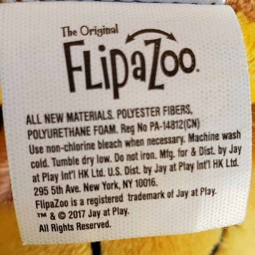 2018 Disney Peluche Jay at Play Flipazoo Re Leone Simba to Pumbaa 2 in 1 giocattolo 14" - Foto 12 di 12
