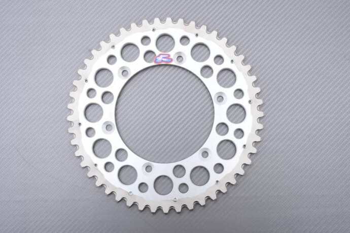 Couronne RENTHAL Twinring anti-usure 52 dents chaîne 520 pour RMX 250
