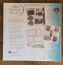 Creative Memories 12" X 12" White Scrapbook Page Refills New, Sealed 15 Pages