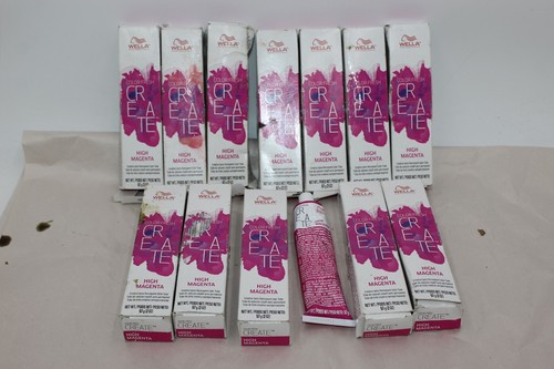 Wella Color Fresh Create 2oz Semi-Permanent Color Ammonia-free HIGH MAGENTA Pink - Picture 2 of 3