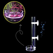 Suction Cup Feeding Dish Shrimp Tank Fish Tube Feeder Shrimp Feeding