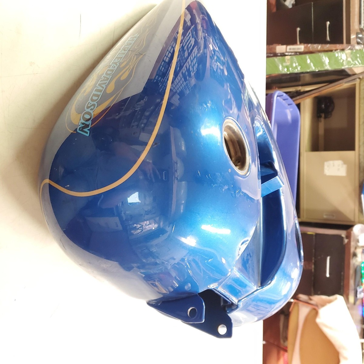 LILY Tank ステンレススチール 1995 - 1996 Harley-Davidson FXDWG Dyna Wide Glide OEM Gas