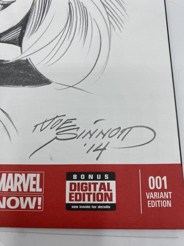 Joe Sinnott (Sue Storms / Invisible Woman) Original Kunstzeichnung 2014 - Bild 2 von 8