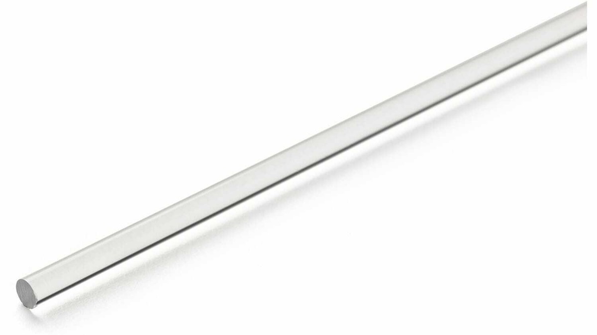 Persepx Rods Clear Acrylic Rods – Perspex Round Bars 2mm To 50mm Diameter, Various ...