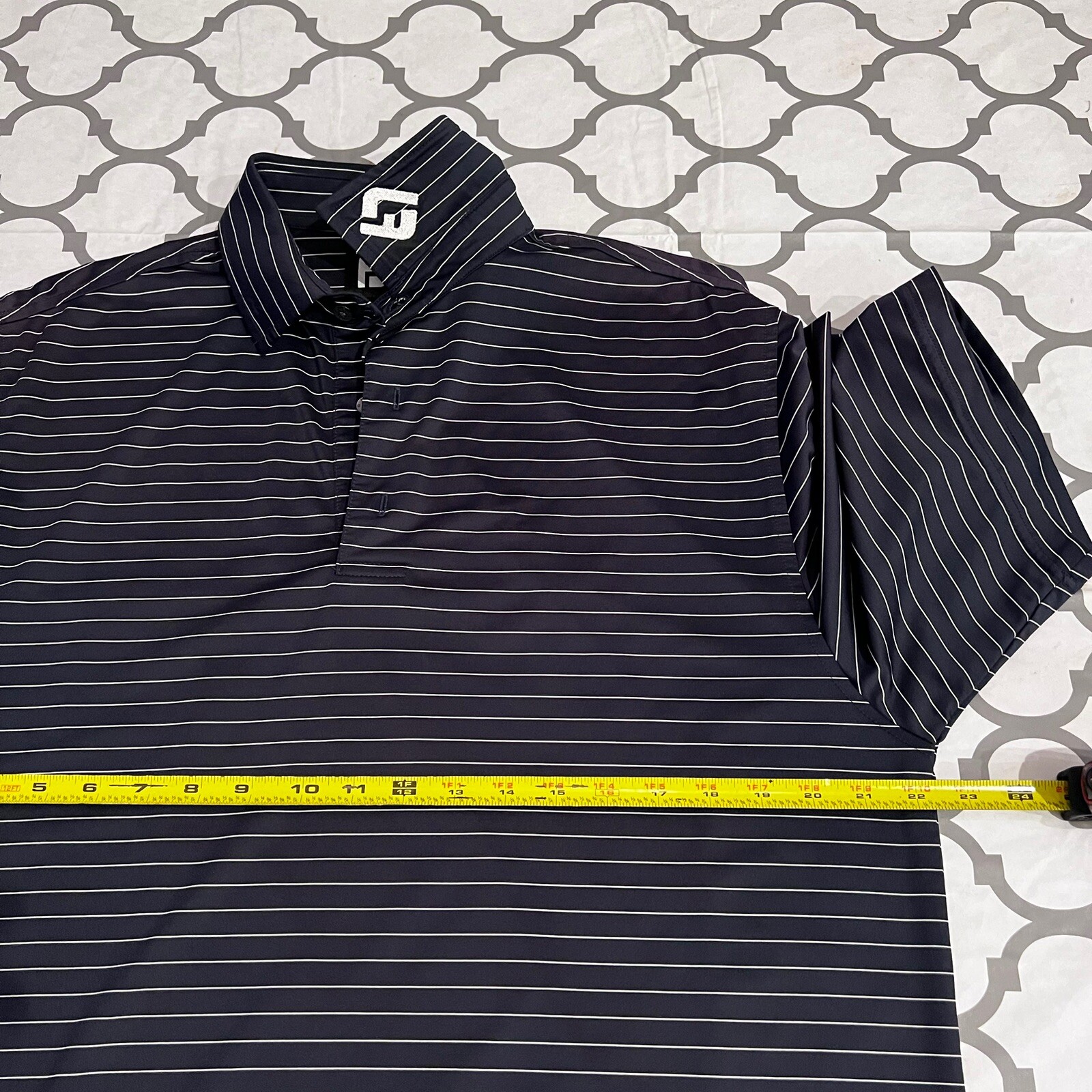 Footjoy Titleist Golf Performance Stretch Polo Shirt Men&rsquo;s Size Medium Rare