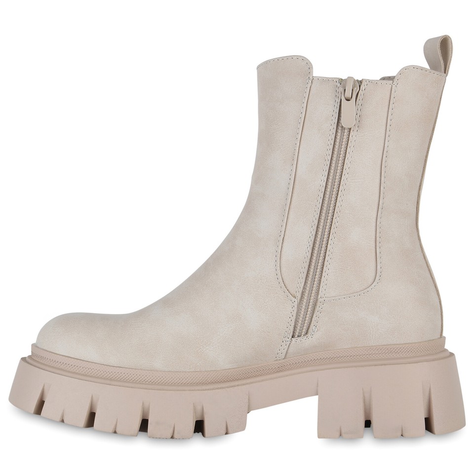 Wunderschne Boots Damen Plateau Bild