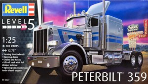 peterbilt bausatz revell 2627 conventional tractor