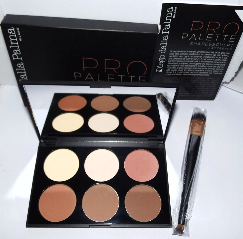 Diego dalla Palma Pro Palette Shape & Sculpt Face & Eyes - Bild 2 von 3