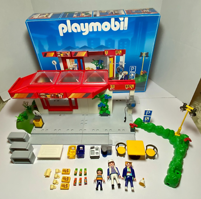 Playmobil 3254 Roadside Cafe - Complete Set w/ Box & Manual | eBay