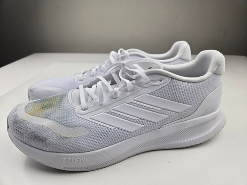 Taglia 12 - Adidas Run Falcon 2.0 Bianco, Uomo - Foto 1 di 8