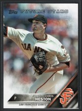 Chris Heston 2016 Topps #267 Future Stars - San Francisco Giants