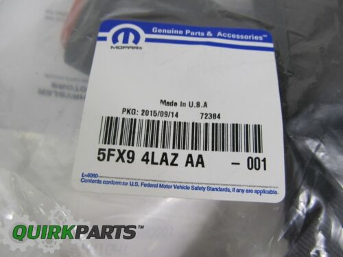 97-02 JEEP WRANGLER REAR CENTER SEAT BUCKLE DARK SLATE GRAY NEW MOPAR GENUINE - Picture 6 of 6