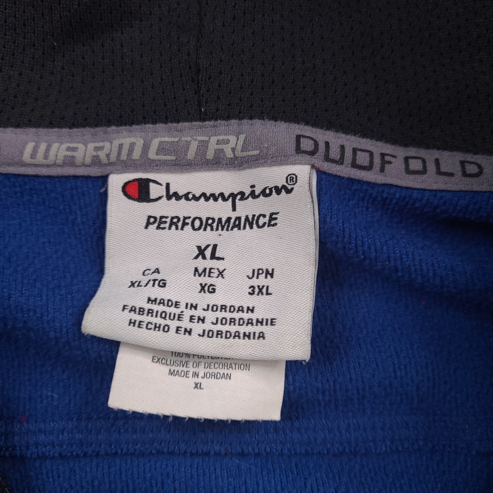 Disney Run Champion Performance Jacket Hoodie XL … - image 3