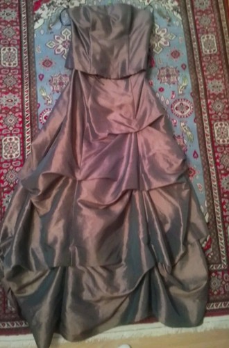 Eureka Prom Lace Up Dress Size S/Ballkleid z.Schnüren USA Eurek Größe S (36-38) - Bild 6 von 20