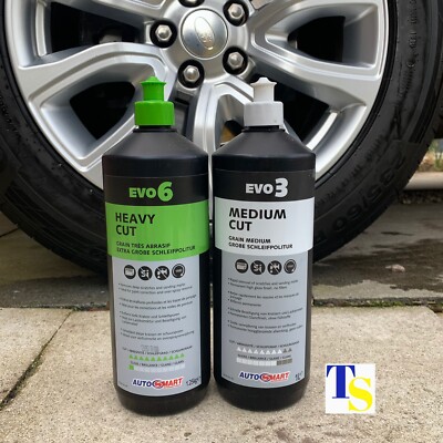 2 x Autosmart EVO 3 & EVO 6 Compounds 1L (Lackkratzer entfernen & polieren) 2026
