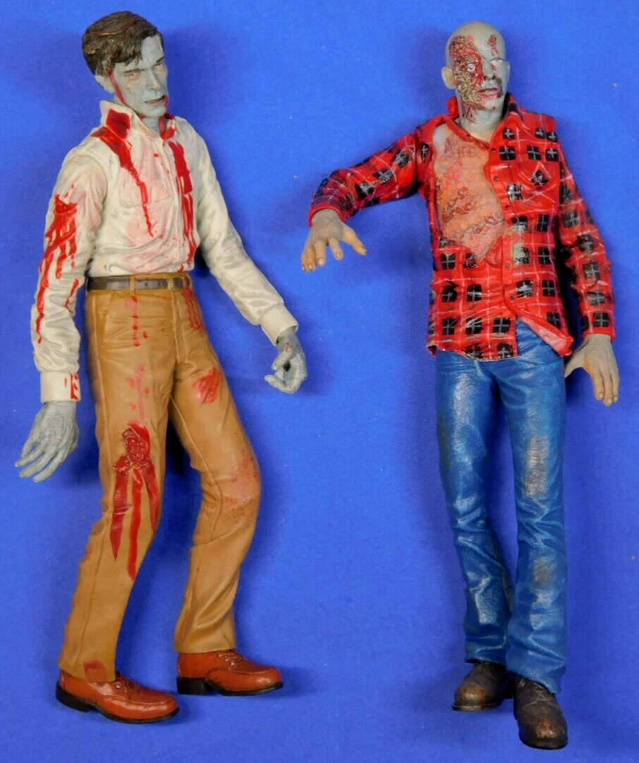 DAY & DAWN OF THE DEAD FIGURE LOT ZOMBIES NECA & AMOK TIME | eBay
