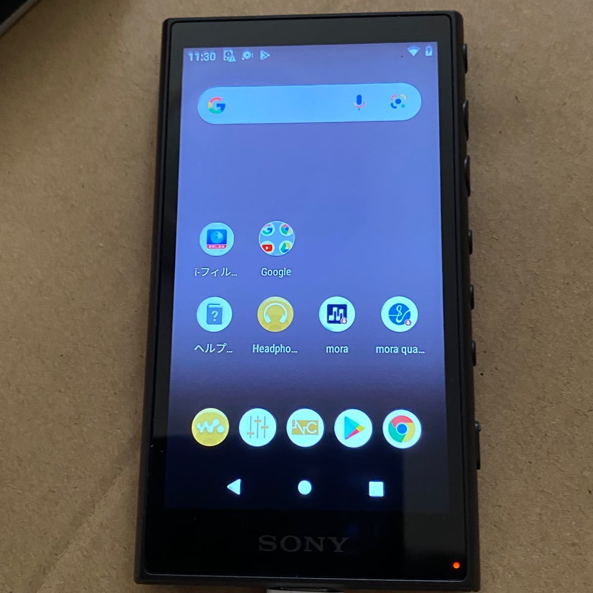 325.SONY　nw a100tps Sony Walkman NW-A100TPS 40th Anniversary Android Excellent
