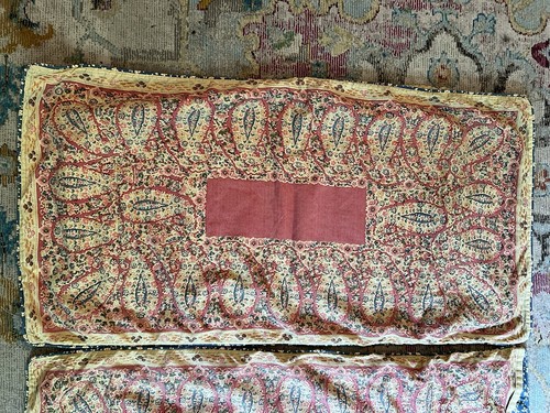 2 Ralph Lauren Chaps rot Paisley Kissenbezüge King 100% Baumwolle - Bild 2 von 10