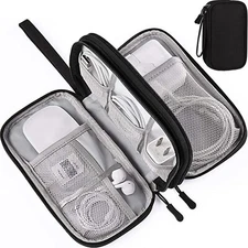 Electronics Accessories Organizer Bag, Portable Tech Gear Phone Accessories S...