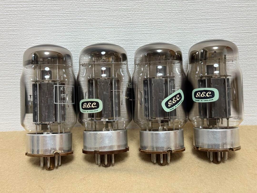 KT88 GEC 真空管「新品」 新品KT88 GEC 4本セット