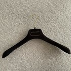 Authentic Bottega Veneta Hanger Garment Storage Brown Velvet Coat Rack