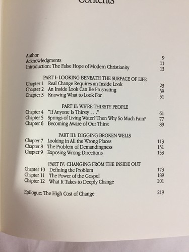 Inside Out by Crabb Larry 1988 HC 2nd Printing - Picture 5 of 6