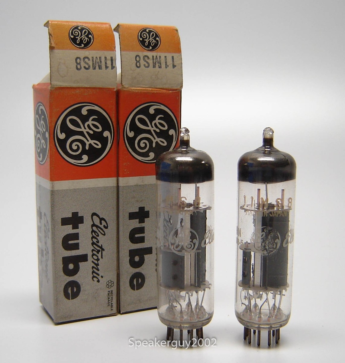 真空管　general electric 3個 2 - GE General Electric 11MS8 Vacuum Tubes / HN 188-5 | eBay