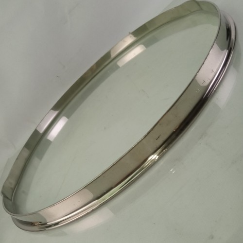 Slingerland 14" Single-Flange Snare Drum Resonant Rim/Hoop Nickel-Brass Student - Picture 4 of 8