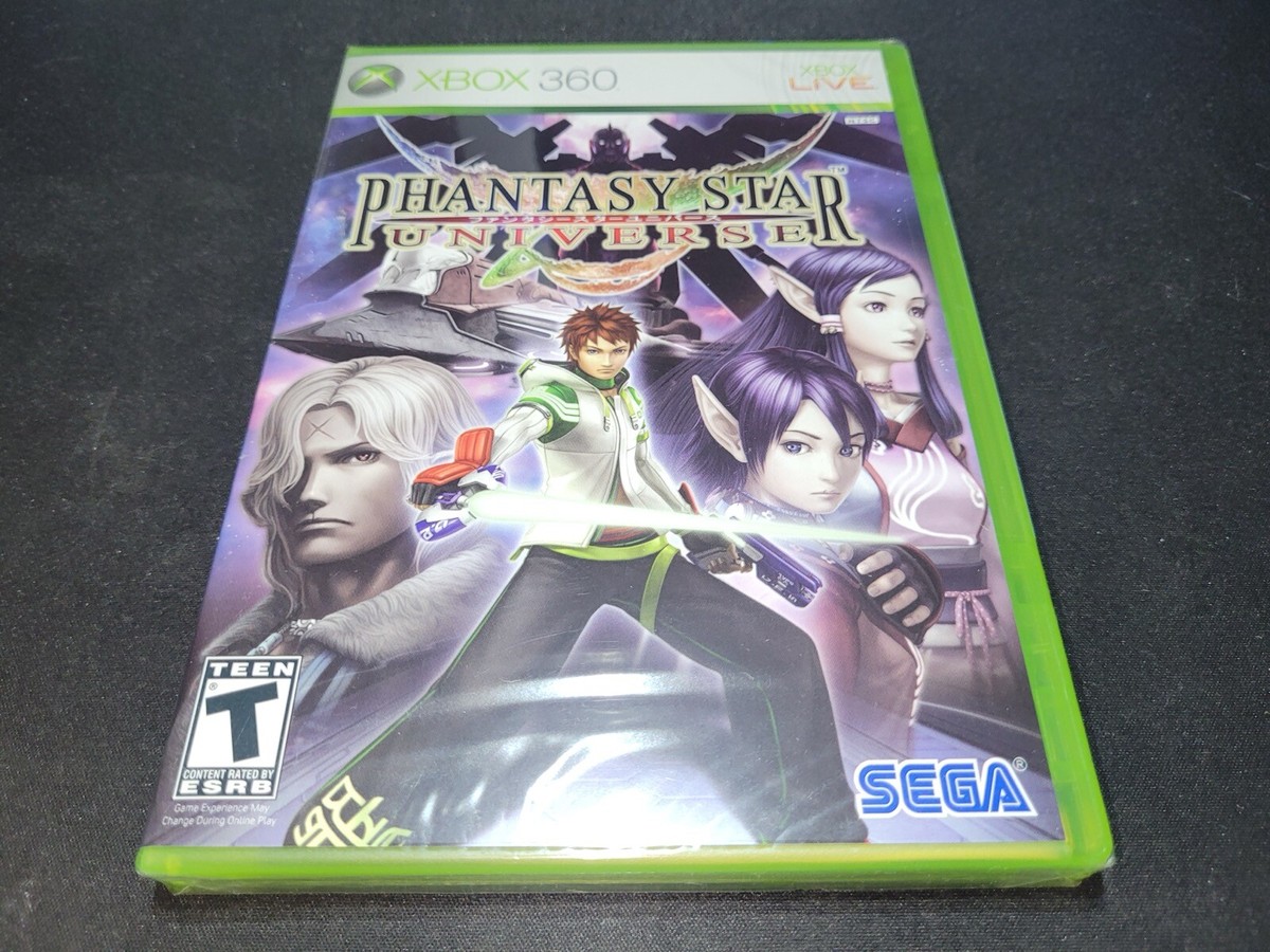 Phantasy Star Universe Sega Microsoft Xbox 360 BRAND NEW