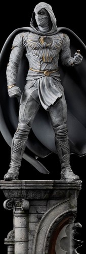 Moon Knight Steven Grant Mr. Knight Statue Iron Studios 30 cm OVP Neu - Bild 11 von 15