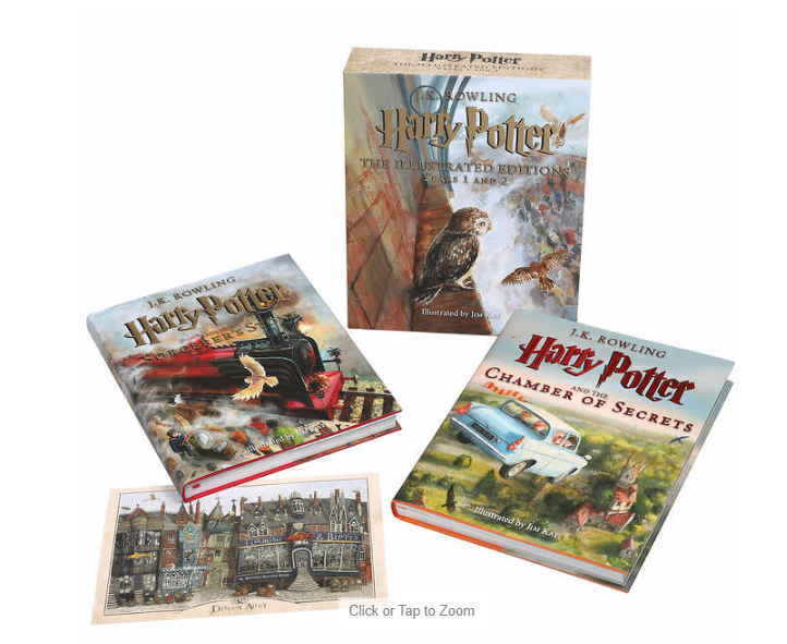 Harry Potter: The Illustrated Editions Years 1 And 2 | eBay Harry Potter: The Illustrated Editions Years 1 And 2 | eBay