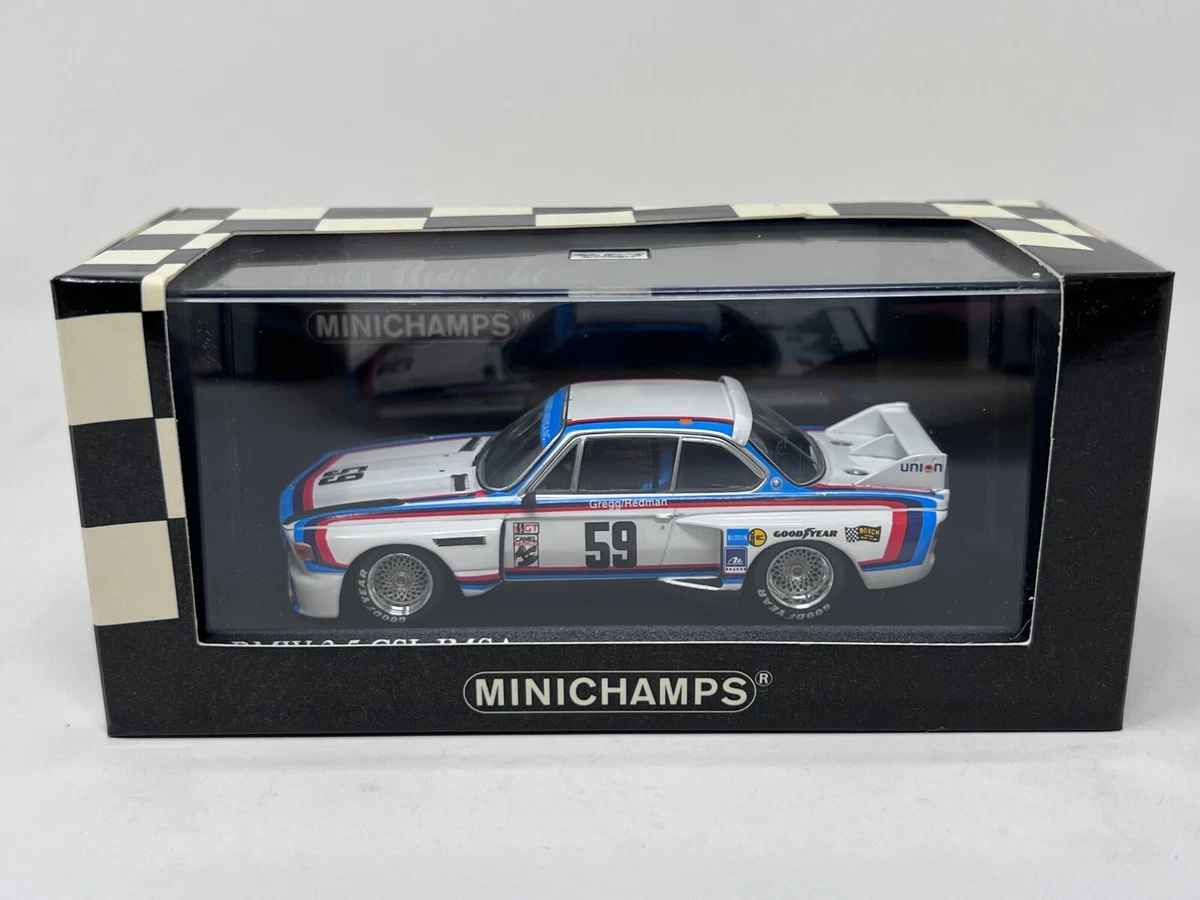 1/43 Minichamps BMW 3.5 CSL IMSA #59 Winner 24h Daytona 1976 Gregg 