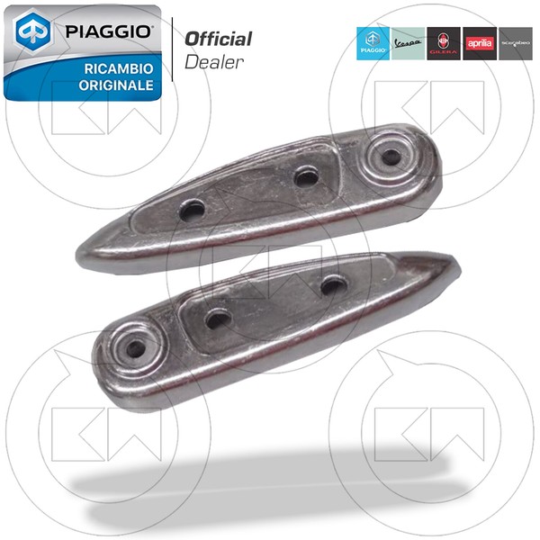 Paar FußRasten Original Piaggio Liberty 4T 200 2006-2008-image
