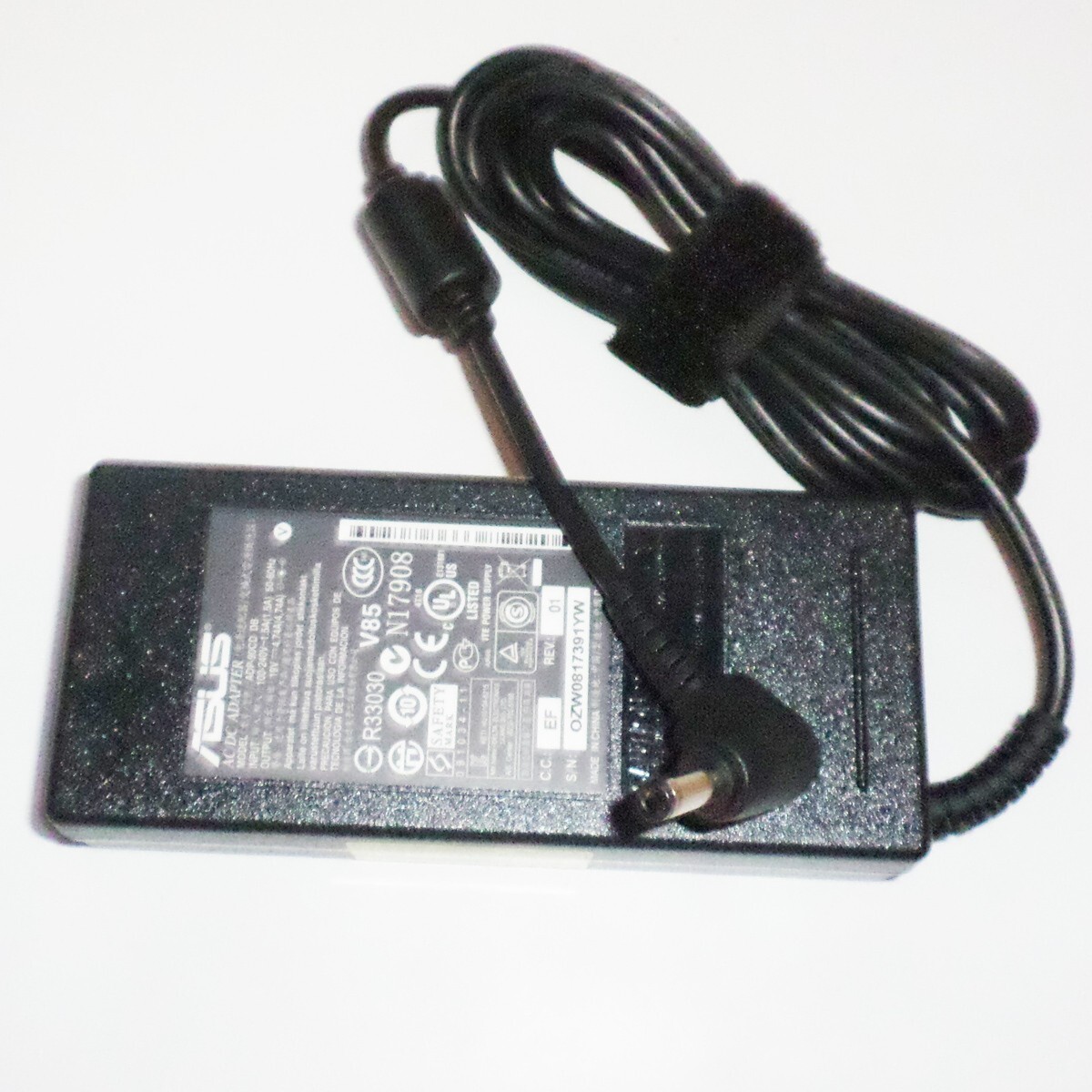 65W AC Adapter Charger For ASUS K55N Laptop Models - 19V Power Cord & Charger