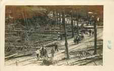 Fetchburg Massachusetts Whaldon Park  RPPC 1924 Photo Postcard 21-12730