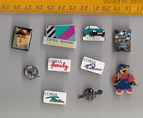 OPEL Logo Pin Anstecker Auto Stecker Astra Corsa IAA Tigra Zafira