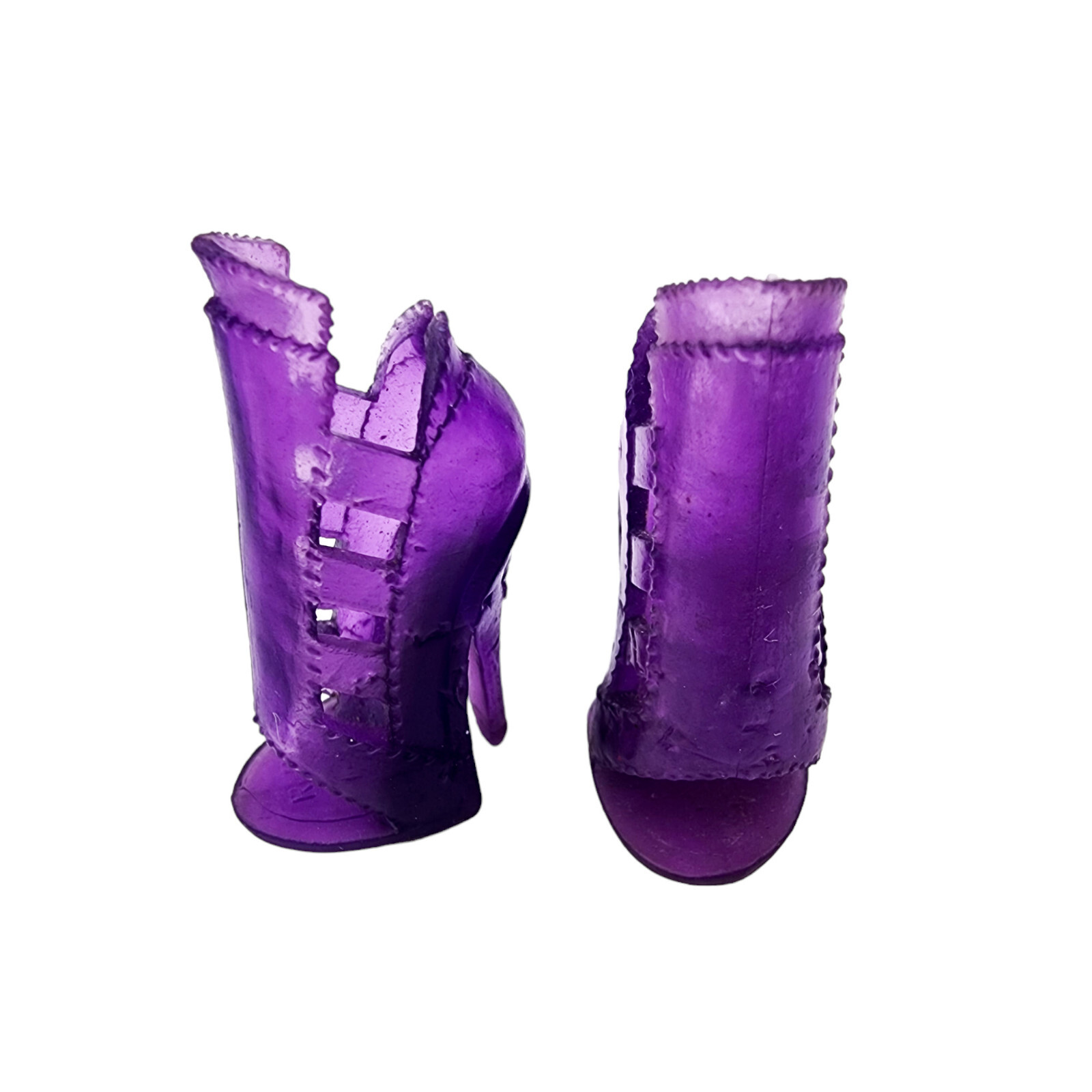 Monster High Abbey Bominable Purple High Heel Shoes Replacement Part 2012