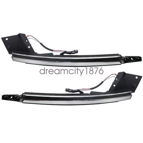 Pair Fits For 2020-2022 Hyundai Sonata DRL Lights LED Fog Lamp Left & Right Side - Picture 2 of 7