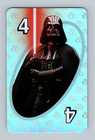 Darth Vader Disney 100 Years Exclusive Special Foil Holographic UNO Card Game C1