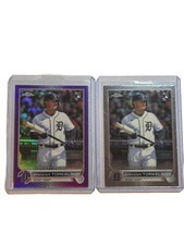 2022 Topps Chrome Update SPENCER TORKELSON Purple REFRACTOR & Base USC157 RC
