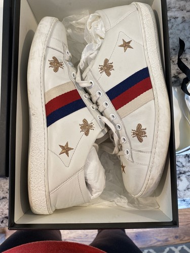 Zapatillas Gucci con abejas y Estrella de Oro Talla 41 | eBay