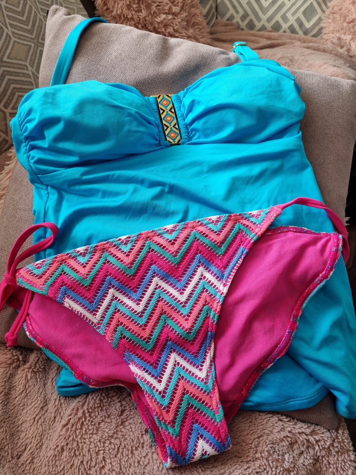 WOMENS NEW M&S & matalan TANKINI SET SIZE 8 TOP BOTTOMS 8 bnwt eBay