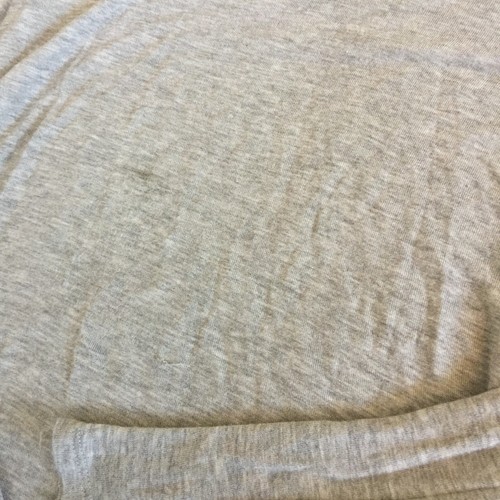 TRESICS TOP WOMENS L GRAY LONG SLEEVE LIGHTWEIGHT RAYON SPANDEX TEE CASUAL GYM - Picture 5 of 18