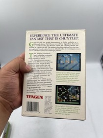 Gauntlet - Nintendo NES Video Game Tengen Black Cartridge Complete CIB