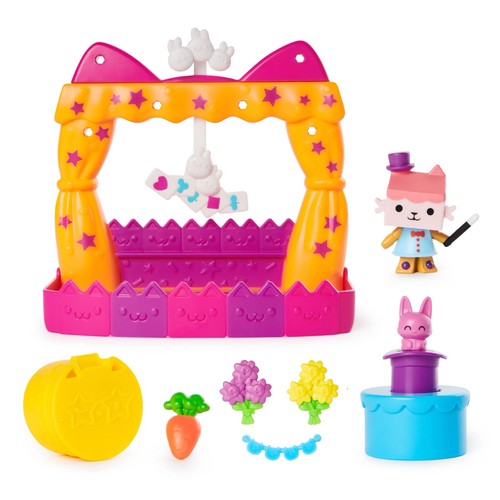 Gabby’s Dollhouse Balcony Playsets Lot of 2 Baby Box Cat + Cakey Smoothie NEW - Picture 7 of 8