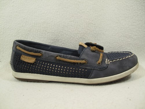 Ladies Sperry Angel Fish Top Slider Boat Shoes Sz~US 8 M~EU 38~Glittery~Leather - Picture 9 of 14