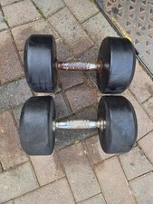 Pulse Fitness Dumbells 20kg X 2 Used 