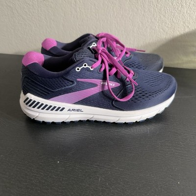 Brooks Ariel 20 Women's Size 8.5 (Medium) Comfort Running Shoes Navy Blue